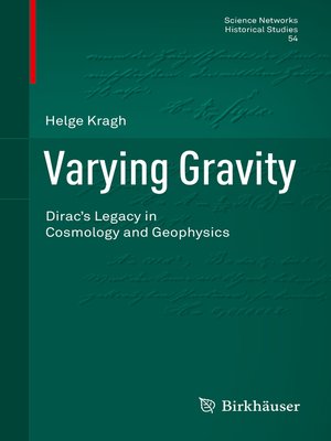 cover image of Varying Gravity